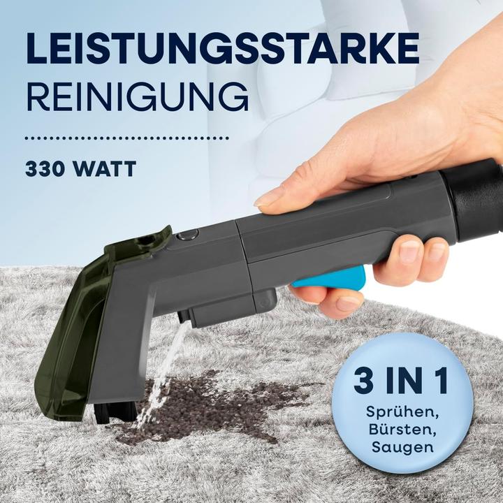 Actual product image CleanMaxx Compact 3-in-1 Steam Cleaner and Vacuum with Dual Tank System