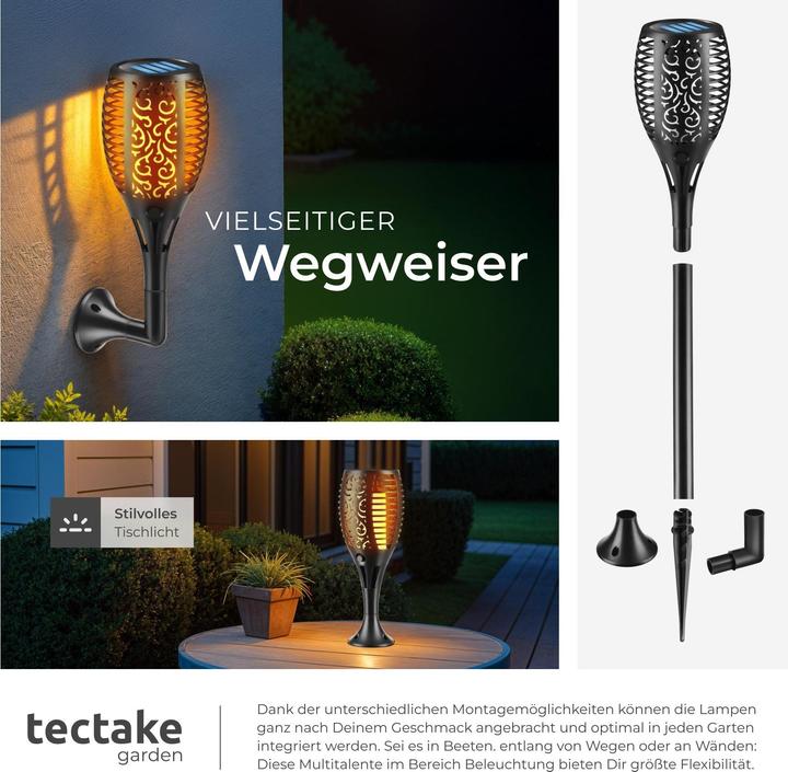 Immagine prodotto tectake Set di luci solari Flare (IP44)