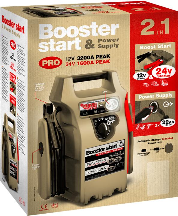 Image du produit GYS Booster de démarrage, STARTpack TRUCK (3200 A, 44000 mAh)