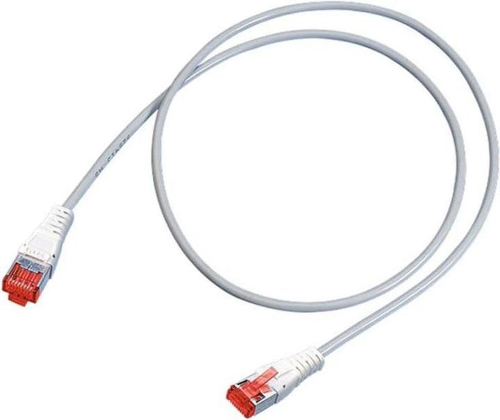 Produktbild R&M Patchkabel Cat 6A, S/FTP, 2 m, Grau (U/FTP, CAT6a, 2 m)