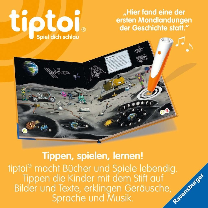Image du produit tiptoi Der Weltraum: Raumfahrt, Sterne und Planeten (Allemand, Michael Büker, Marco Armbruster, 2023)