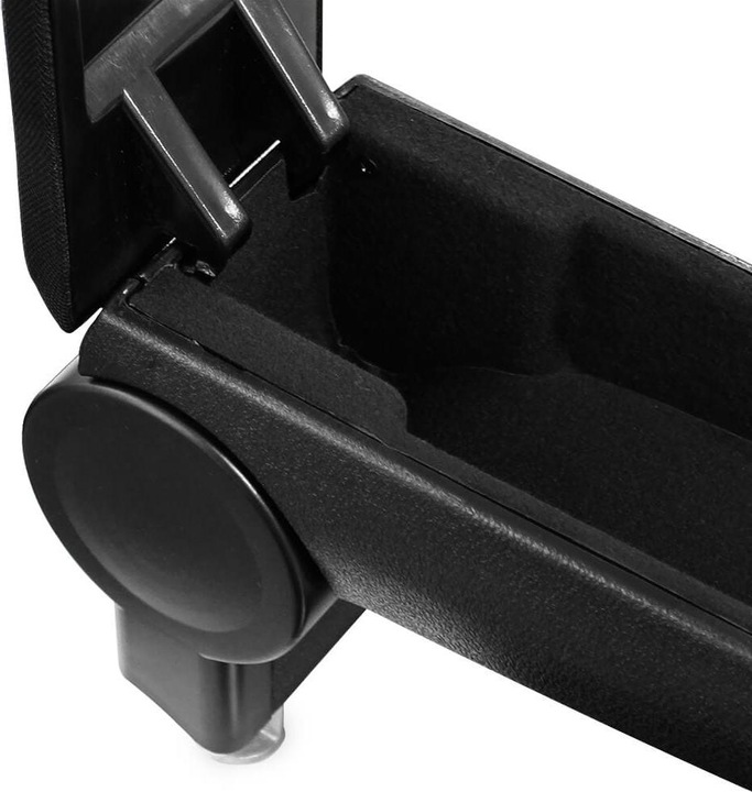 Produktbild Pro-Tec Mittelarmlehne Audi A4 / Passat B5 mit Staufach Textil Schwarz