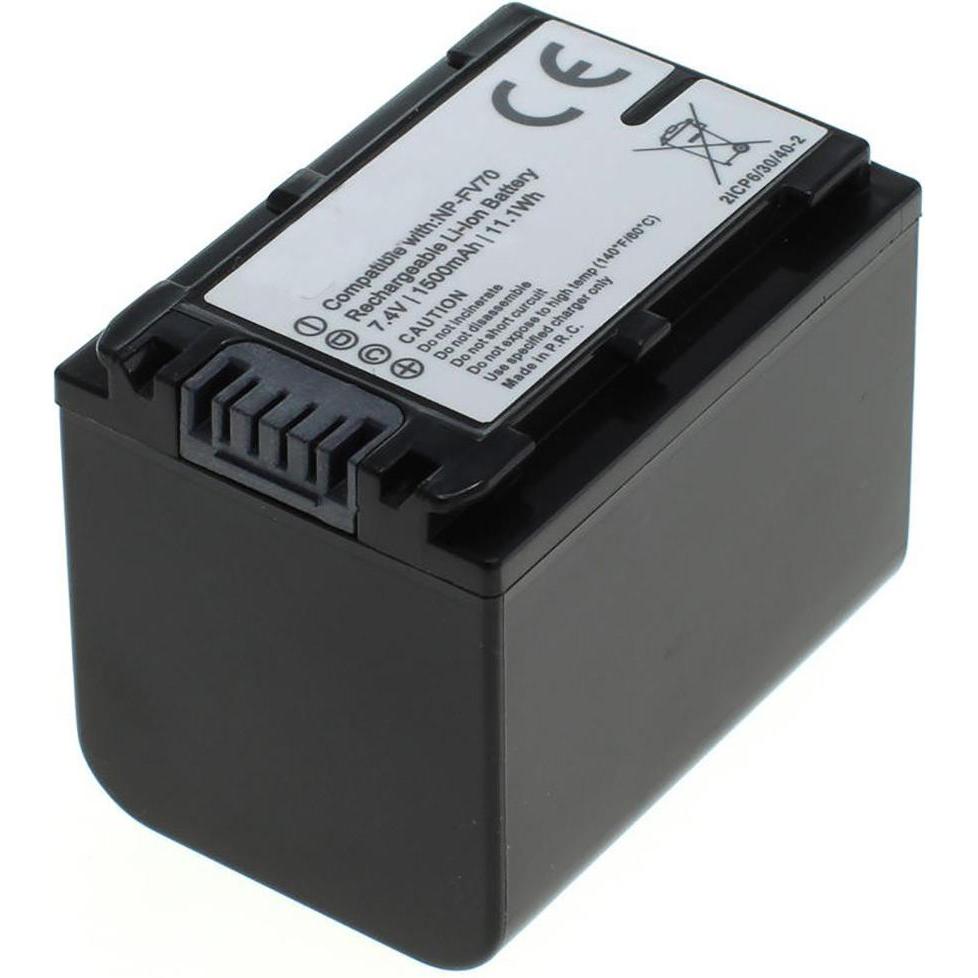 Thumbnail - AGI 6195 Wiederaufladbare Batterie Lithium-Ion (Li-Ion) 1600 mAh 7,2 V (Akku), Kamera Stromversorgung, Schwarz