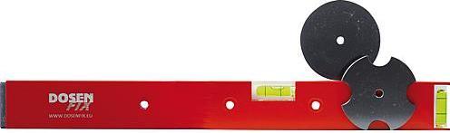 Actual product image Dosen Fix Drilling jig red with centring disc 68mm and centring star 65mm (37 cm)