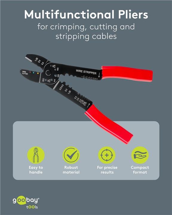 Image du produit FixPoint Pince à sertir pour cosses isolées