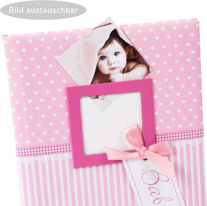 Actual product image Goldbuch Baby Diary Sweetheart Pink (21.5 x 28 cm)