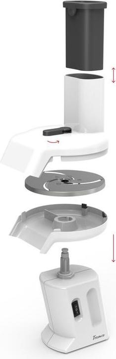Actual product image Tromco Electric disc rasp Z1 with disc