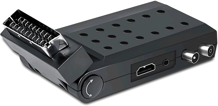 Actual product image Diprogress DPT 202SB Decoder Scart Stick DVBT2 HEVC MAIN 10 RCU (DVB-T2)