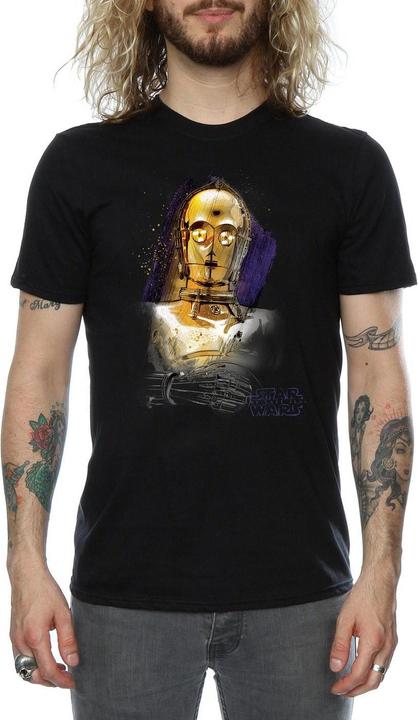 Image du produit Star Wars - T-shirt THE LAST JEDI C-3PO BRUSHED - Homme (3XL)