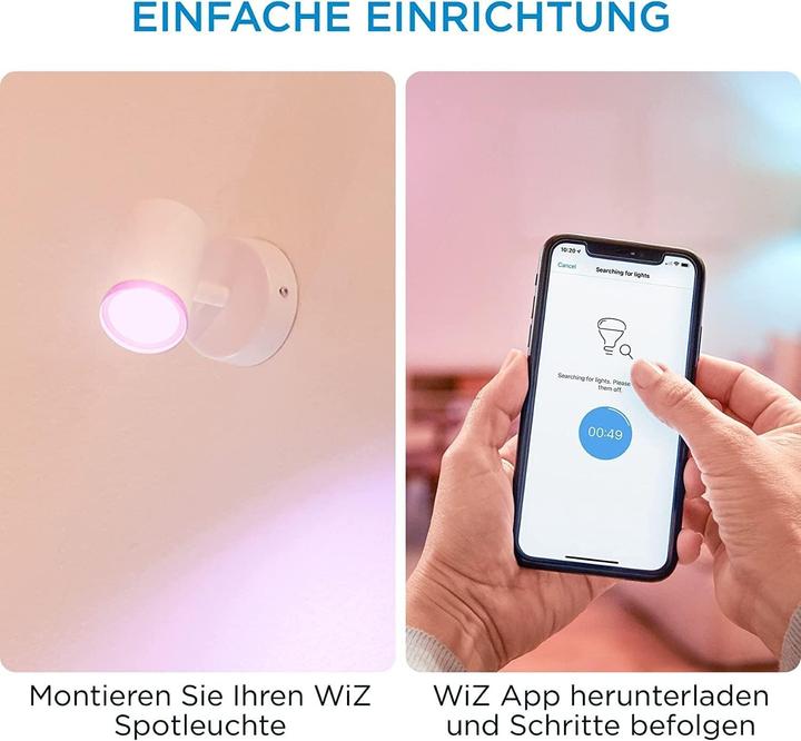 Actual product image WiZ Mounted spots (1035 lm, GU10)