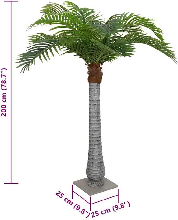 Actual product image vidaXL künstliche Palme (200 cm)