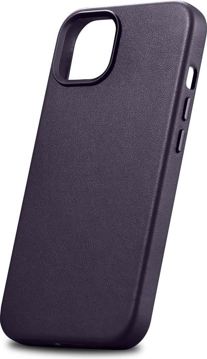 Produktbild iCarer icer Case Lederhülle für iPhone 14 Plus Dunkellila (MagSafe-kompatibel) (Apple iPhone 14 Plus)