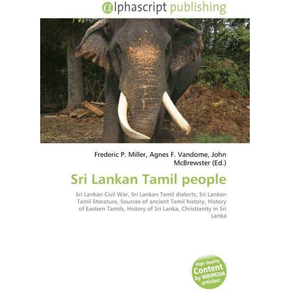 Sri Lankan Tamil people, Fachbücher von Agnes F. Vandome, Frederic P. Miller, John McBrewster