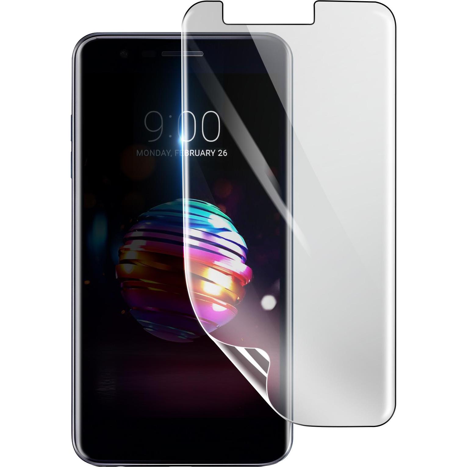 3MK Hydrogel Bildschirmfolie für Lg K10 2018 (1 Stück, LG K10 2018), Smartphone Schutzfolie, Transparent