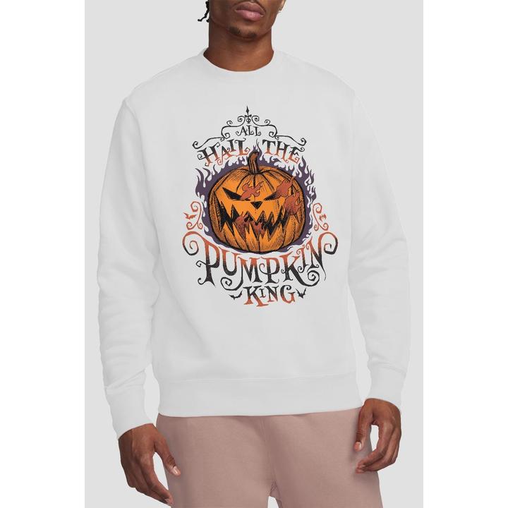 Immagine prodotto The Nightmare Before Christmas Hail The Pumpkin King Felpa Adulto Unisex (L)