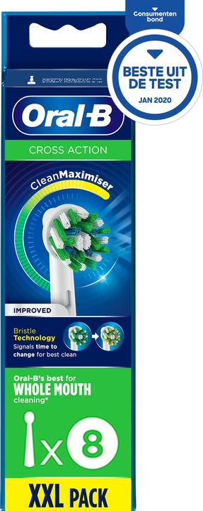 Image du produit Oral-B CrossAction 80339341 Tête de brosse à dents électrique (e) (8 x)