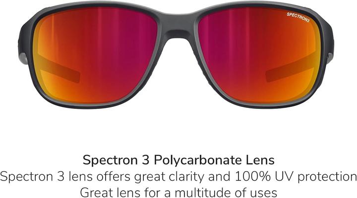 Image du produit Julbo Montebianco 2 Spectron 3 CF Lunettes de sport (bleu foncé-multi-couches rouge, Rouge)