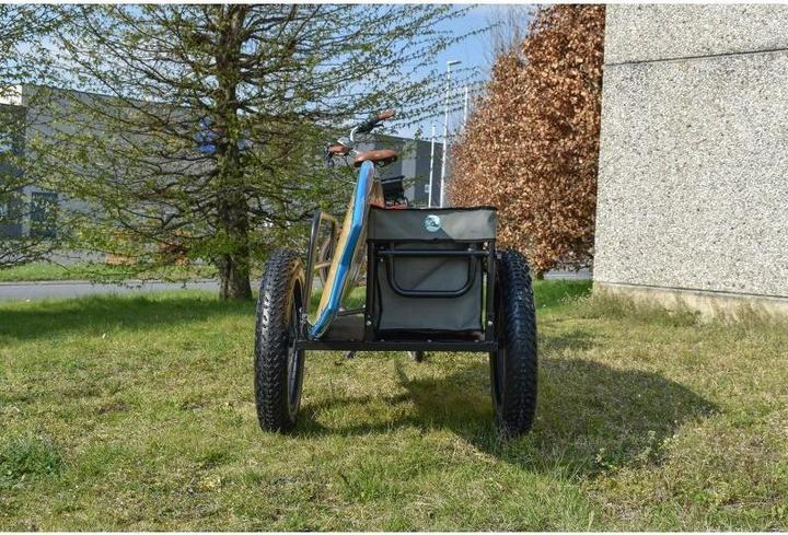 Actual product image 9WS Remorque vlo spcial plage - roues fat bike