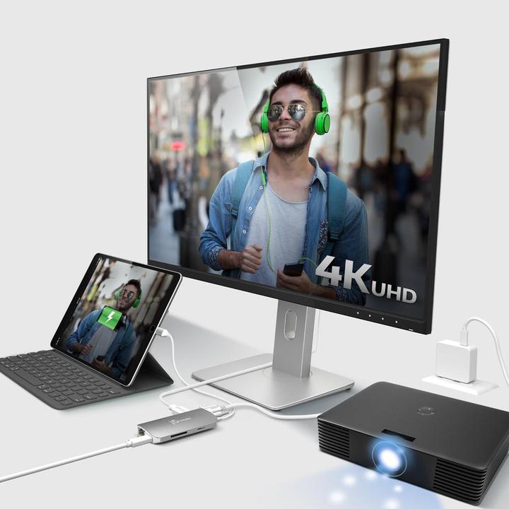 Actual product image j5Create Multi Dock (USB-C, 1 portion)