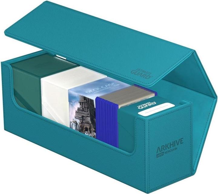 Produktbild Ultimate Guard Kartenbox XenoSkin Arkhive Monocolor 400+ Petrolblau