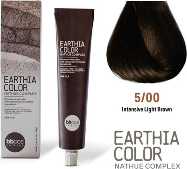 Image du produit BB Cos Bbcos Earthia Color Nathue Complex 500 Intensive Light Brown 100ml (500 Brun clair intense)