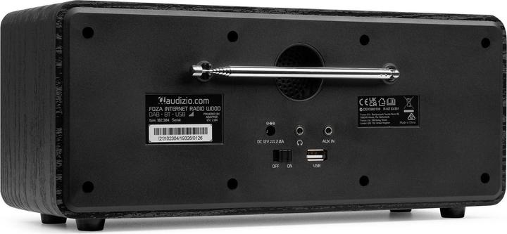 Produktbild Audizio Internetradio (DAB+, FM, Internetradio, Bluetooth, WLAN)