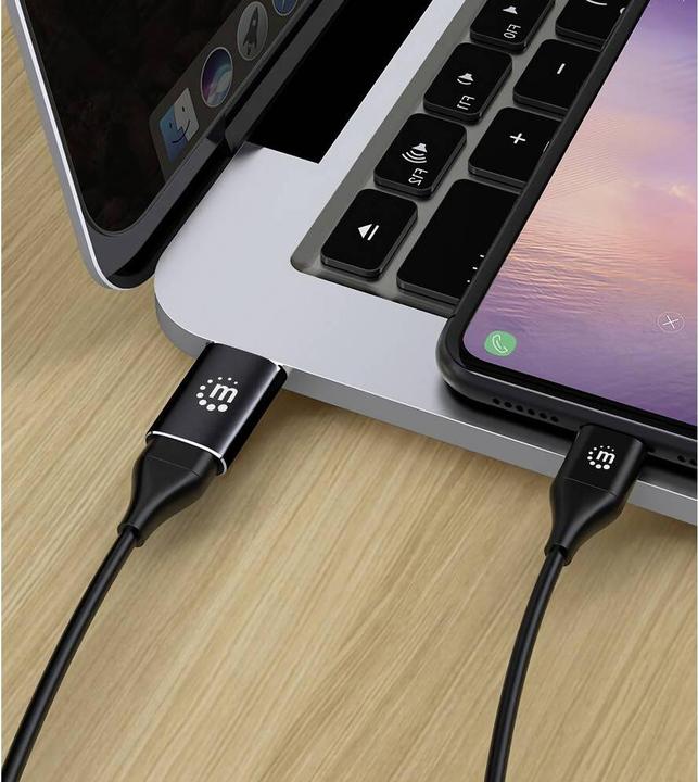 Produktbild Manhattan USB A – USB C Adapter (USB Typ-C, 3.70 cm)