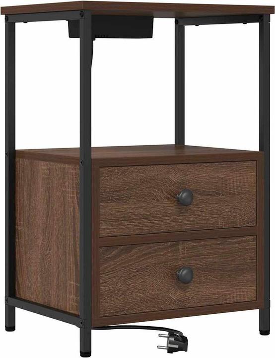 Actual product image vidaXL Bedside table (40 x 31 x 60 cm)