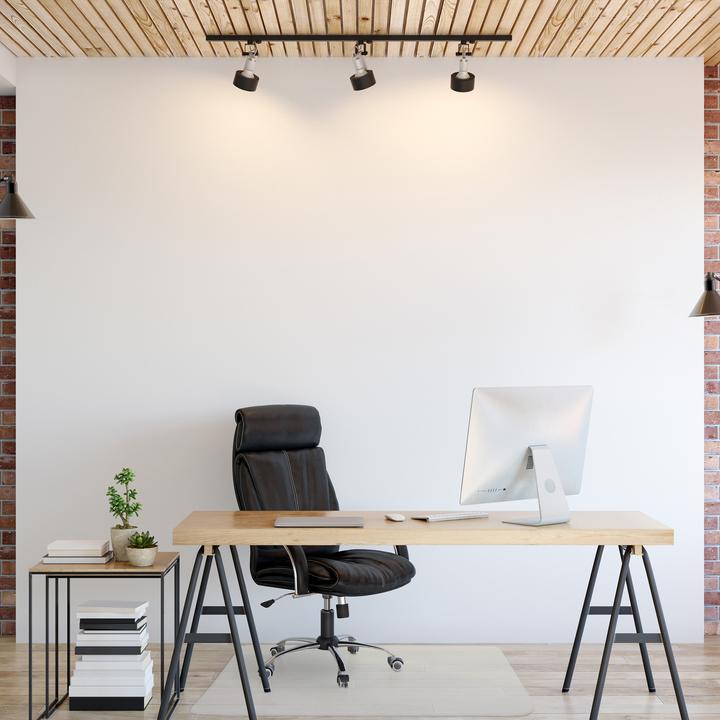 Actual product image Relaxdays Office Chair Mat, Underlay (120 x 120 x 0.17 cm)