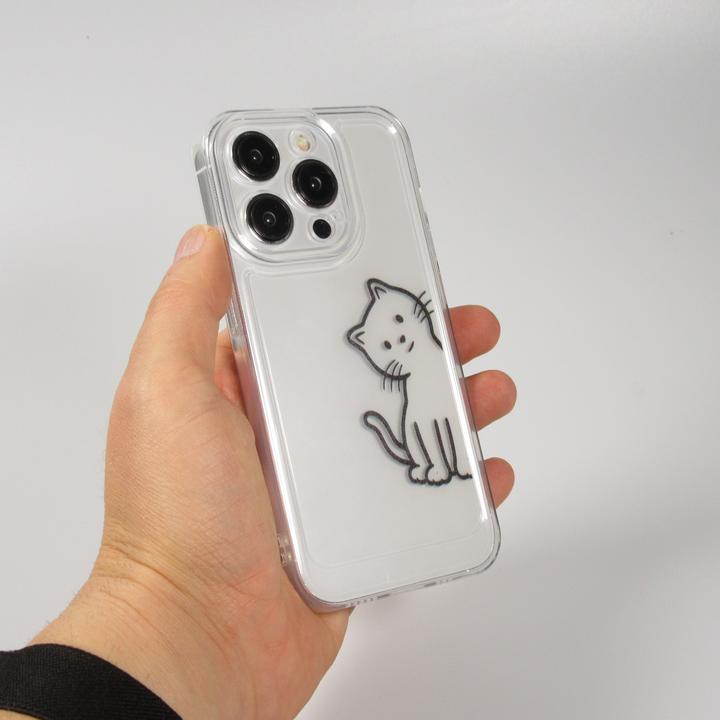 Immagine prodotto PhoneLook Coque Gel silicone trasparente petit chat trop mignon (Apple iPhone 15 Pro)