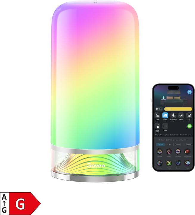 Actual product image Govee RGBICWW Table Lamp (500 lm)