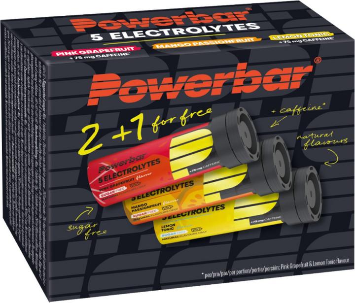 Actual product image Powerbar 5 Electrolytes Tab (Multiflavour, 3 x)