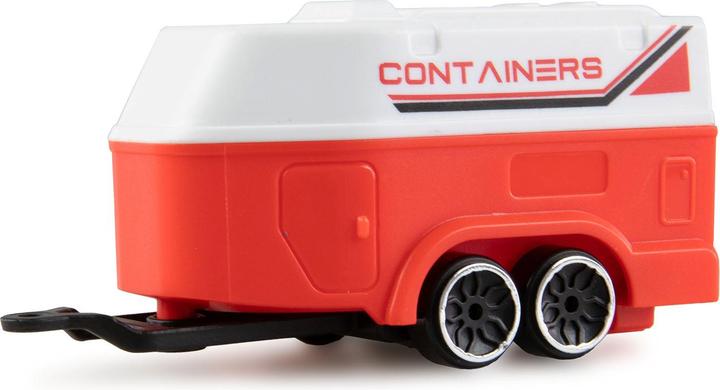 Produktbild Amewi RC Pickup Die Cast mit Pferdeanhänger 1:64 RTR rot (RTR Ready-to-Run)