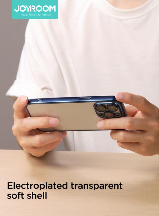 Produktbild Joyroom Protective phone case JR-15Q4 for iPhone 15 Pro Max (transparent) (Apple iPhone 15 Pro Max)