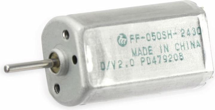 Actual product image Mabuchi DC motor, solar motor FF-050SH-2430, 0.5..2V