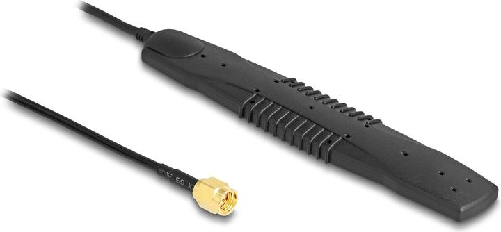 Actual product image Delock 5G LTE, WLAN antenna SMA connector 2.5 dBi omnidirectional rigid black adhesive mounting (2G, 3G, 4G, 5G, GSM, Wi-Fi)