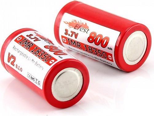 Image du produit Efest Akku IMR 18350 V2 (Pluspol erhöht) (18350, 800 mAh)
