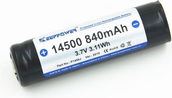 Image du produit Keeppower 14500 (14500, 1000 mAh)