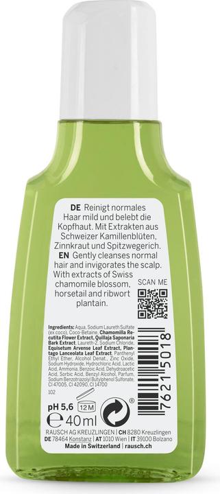 Produktbild Rausch Pflege mit Schweizer Kräutern (Flüssiges Shampoo, 40 ml)