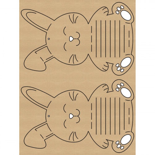 Actual product image Ursus Easter craft set 24 pieces, Multicolor (24 x)