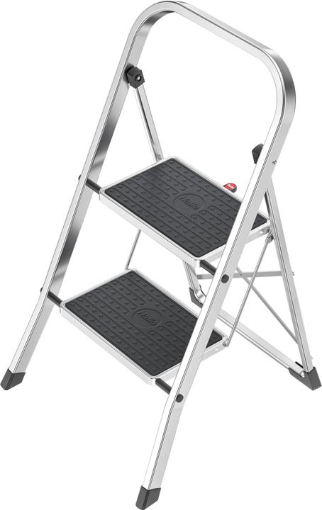 Hailo K70 StandardLine, aluminium stepladder, 2 steps (Stepladder, 83 cm)