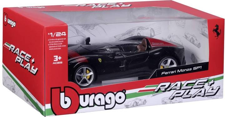 Actual product image Bburago 18-26027 Ferrari - Monza SP1 Nero - 1:24