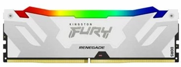 Produktbild Kingston D5 16GB 6000-32 Renegade RGB wh KFY XMP (1 x 16GB, 6 MHz, DDR5-RAM, DIMM)