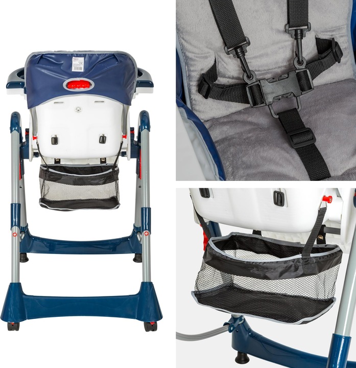 Image du produit tectake Chaise Haute pour Bébé