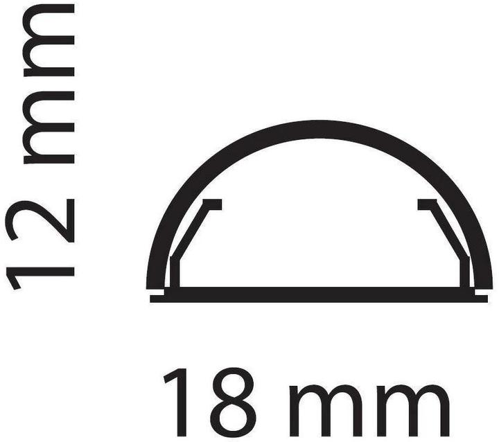 Image du produit Multibrackets Conduit de câbles (Conduit, 110 cm)