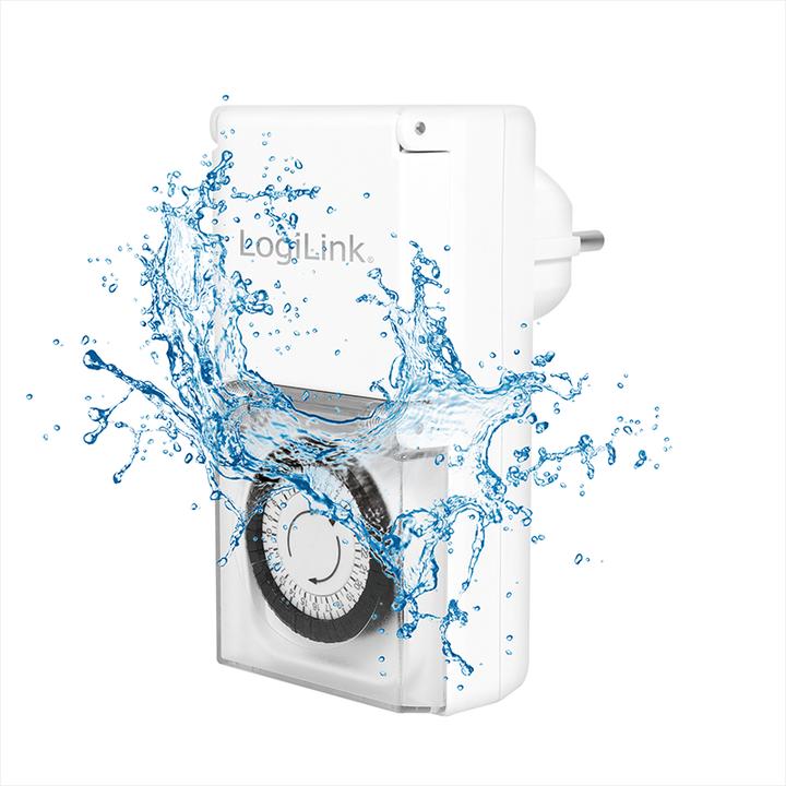 Produktbild LogiLink Mechanische Zeitschaltuhr, IP44, Outdoor