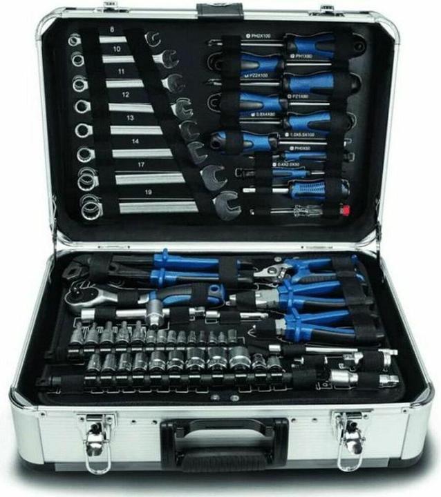 Scheppach Handwerkzeugsatz TB150 im Metallkoffer 101-tlg. (101 Teile)