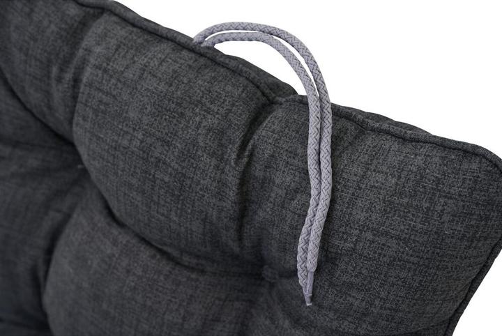 Productafbeelding Siena Garden ASKELLA universeel kussen ca. 88x42x6cm Hoes van 70% katoen/30% polyester in antraciet