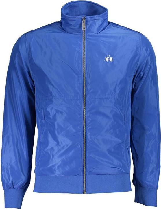 La Martina Blaue Polyester Herrenjacke