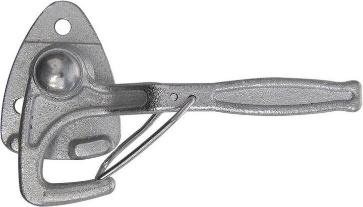 Produktbild ProPlus Ladebordwandhaken Nr.0 recht mit Einfall-Öse im Blister